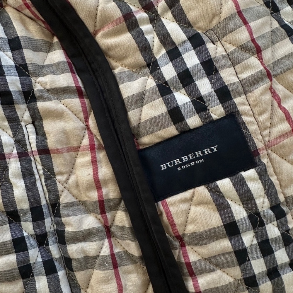 Black Burberry jacket/coat black - Picture 6 of 8